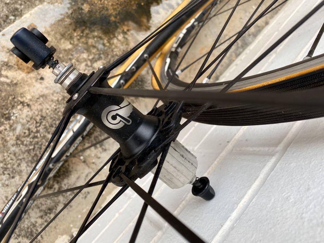 campagnolo eurus clincher road wheelset