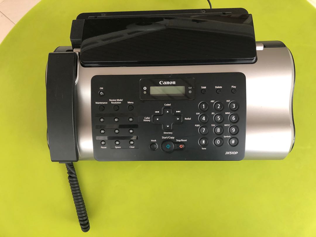 Canon JX510P Fax Machine, Computers & Tech, Printers, Scanners