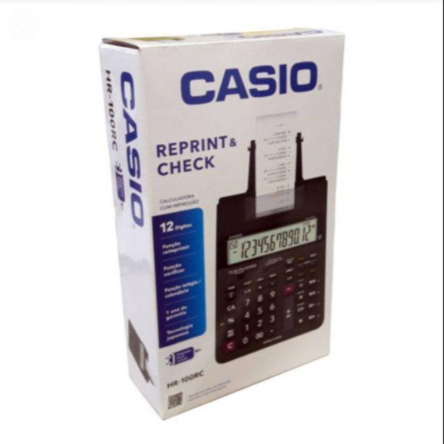 Casio Printing Calculator HR100RC, Computers & Tech, Office & Business