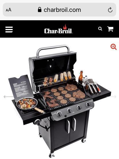 Char Broil Classic 3 Burner Bbq Gas Grill With Side Burner Outdoor Kitchen Cooking Cooker Home Appliances Kitchenware On Carousell