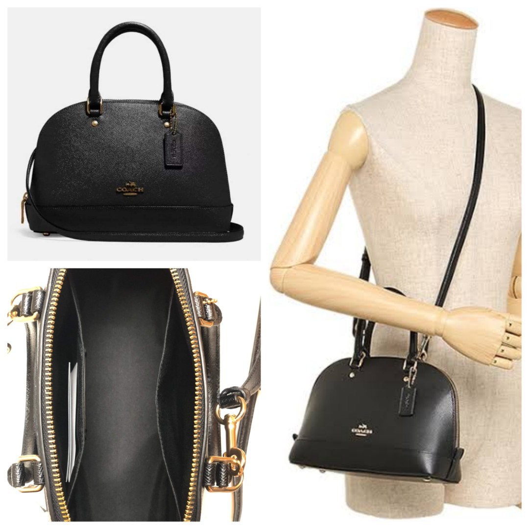 COACH Mini Sierra Satchel, Women's Fashion, Bags & Wallets, Cross-body Bags  on Carousell