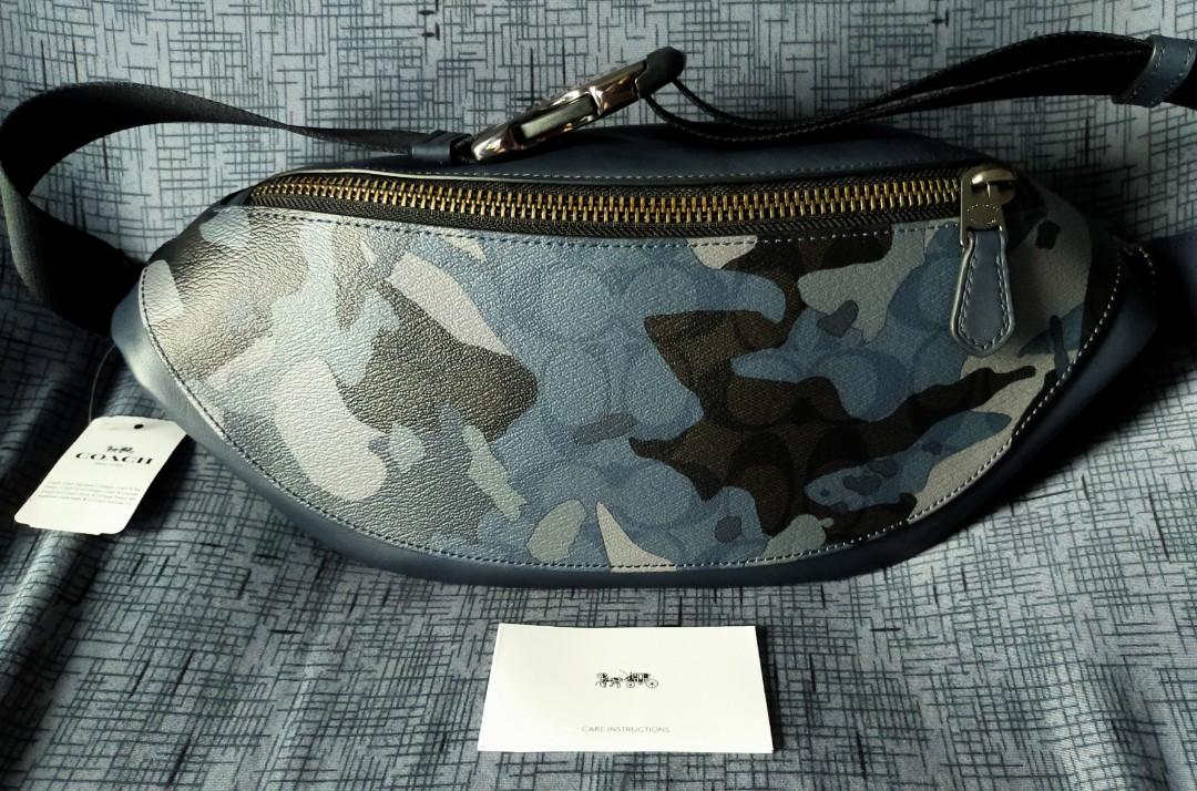 camo coach purse