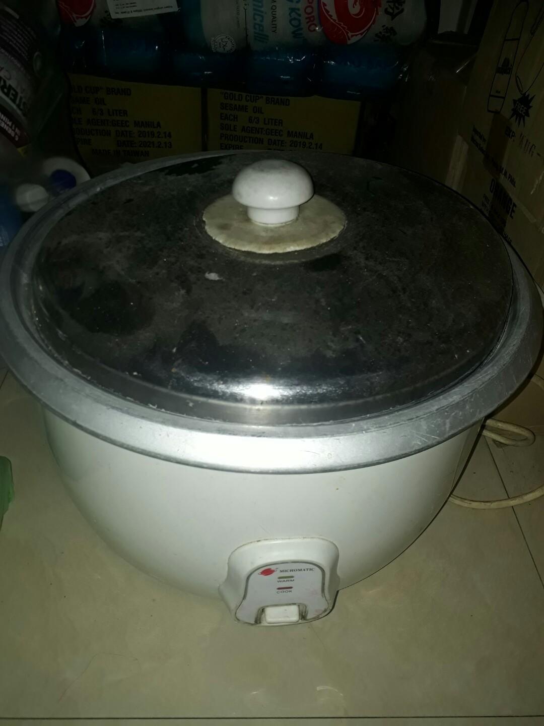 Commercial Rice cooker 50 cups, TV & Home Appliances, Kitchen