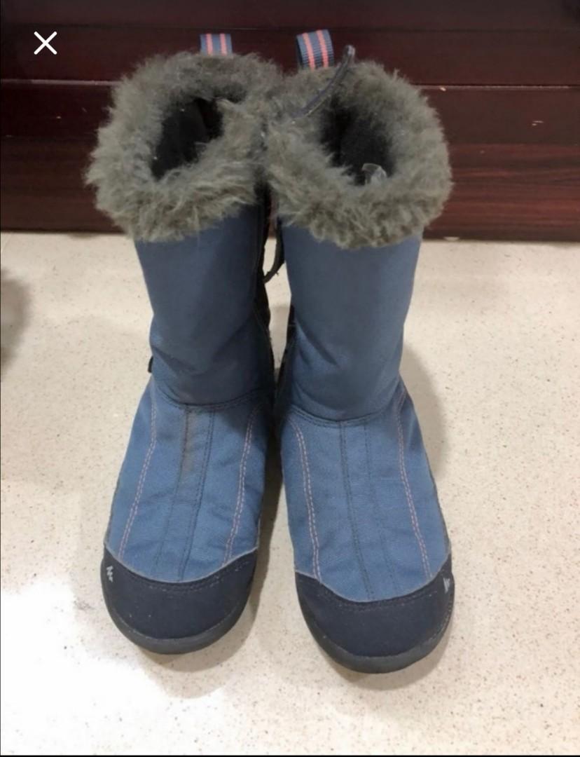 Childrens snow boots decathlon store