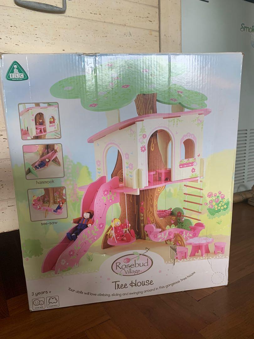 ELC Wooden Tree house Babies Kids Baby Nursery Kids Furniture Kids Tables Chairs on Carousell