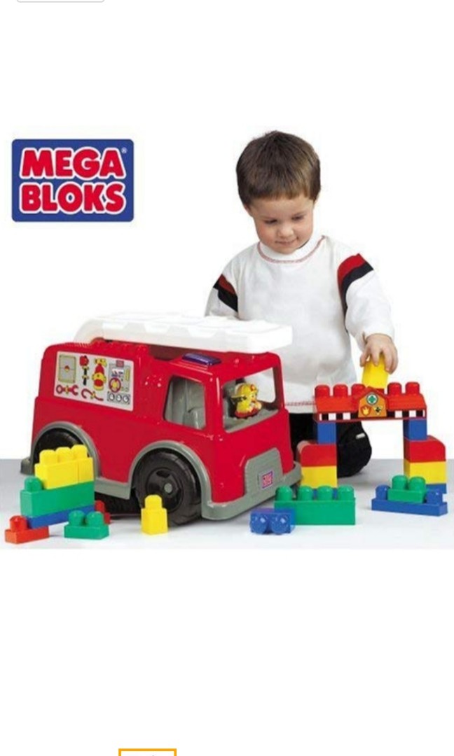 mega bloks fire truck