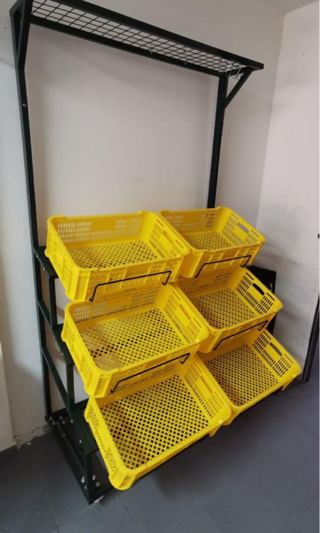 Fruit Rack, Furniture & Home Living, Furniture, Shelves,