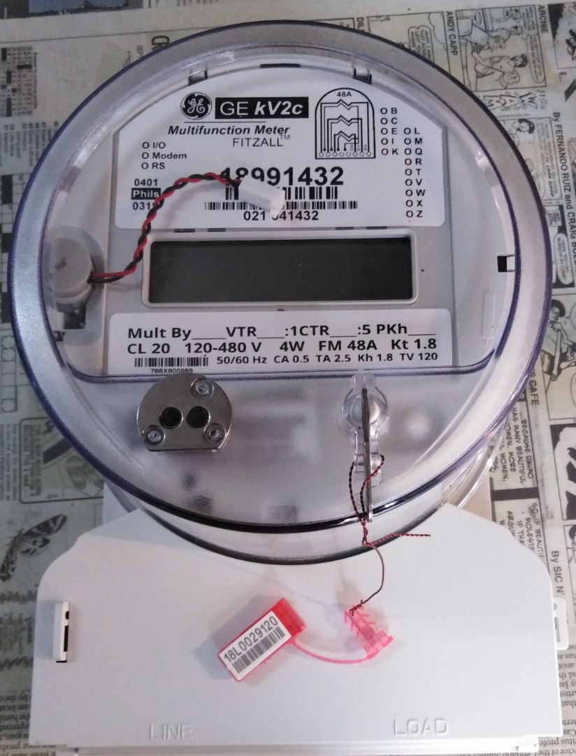 Ge kilowatt meter kv2c fm 48A, Construction & Industrial, Construction