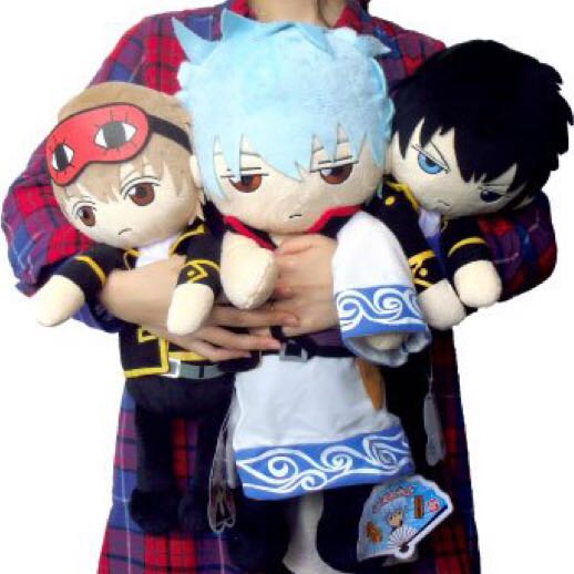 Gintama Kuttari Cushion Doll Hobbies Toys Memorabilia