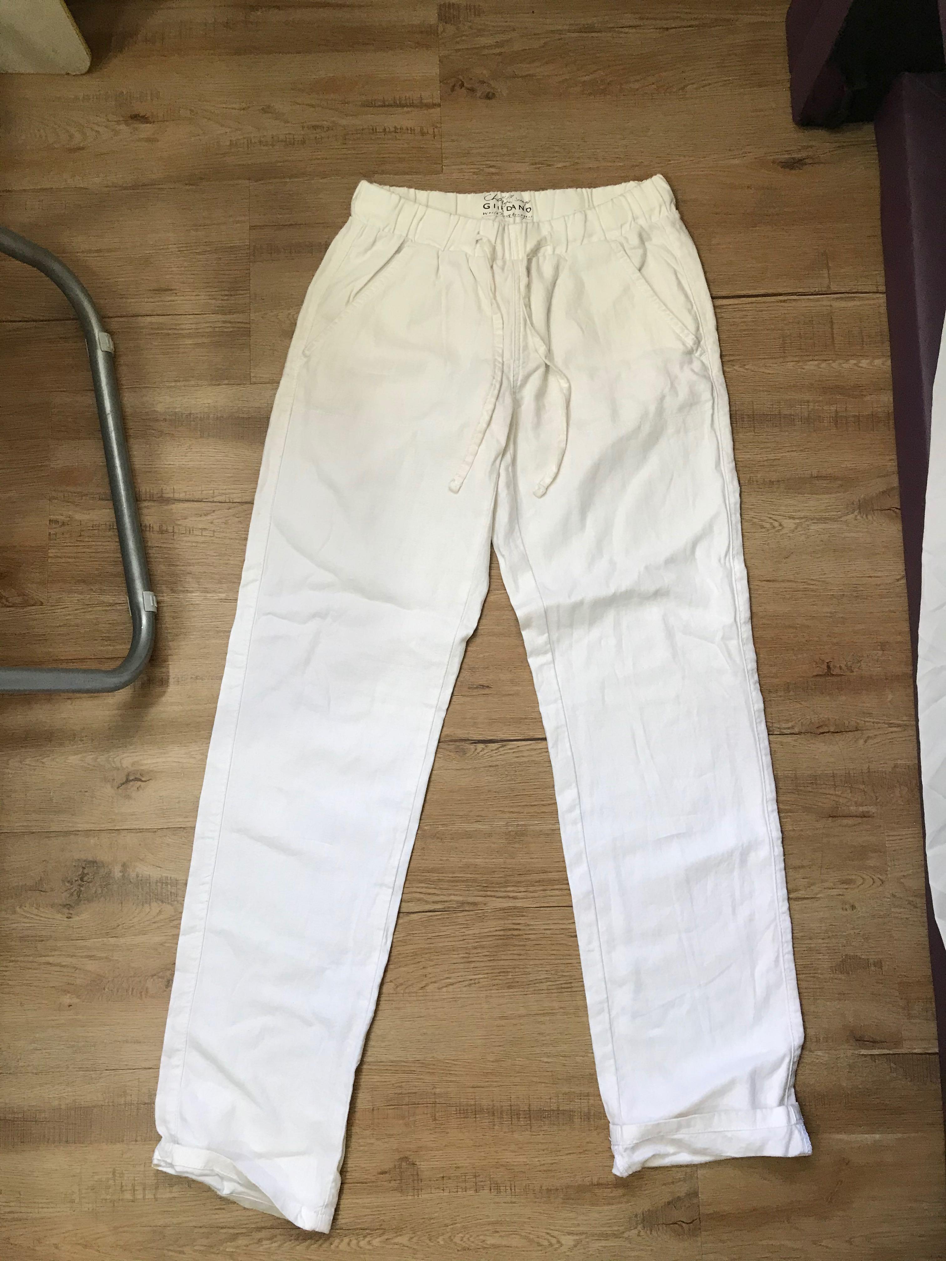 Giordano linen clearance pants