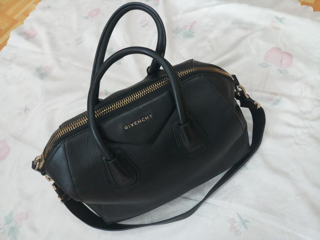 GIVENCHY BAG ( BLACK ) 3C1122 100% Original, 名牌, 手袋及銀包- Carousell
