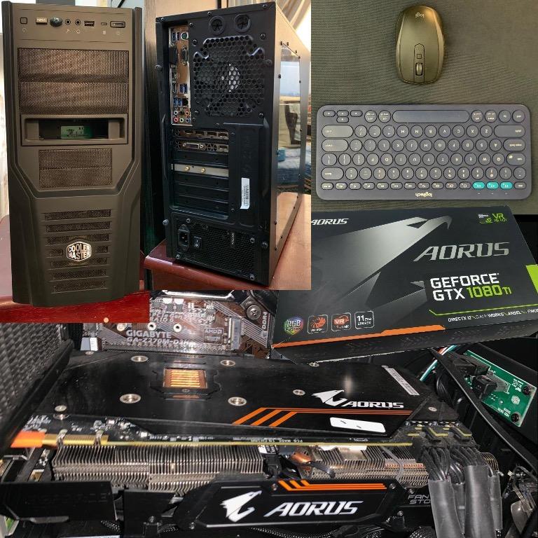 Great Gaming Vr Pc I7 3 6ghz Quad Core Nvidia 1080ti 1tb Ssd 32gb Ram Electronics Computers Desktops On Carousell