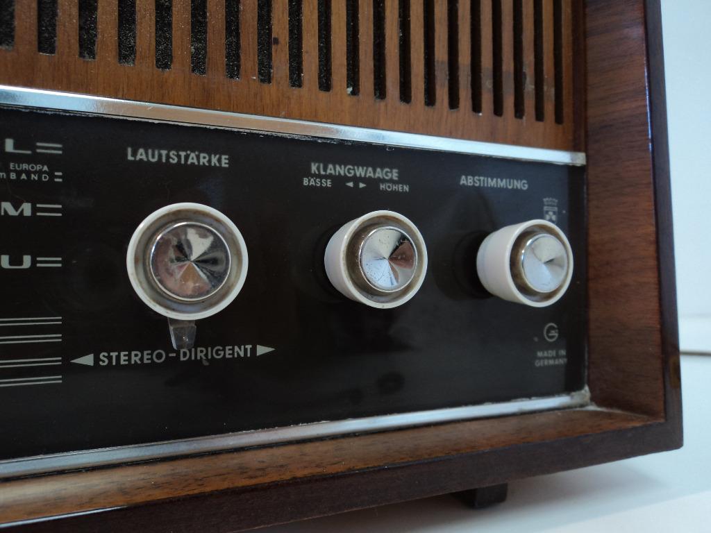 Grundig Vintage Tube Amplifier Radio 1960s Germany, Audio, Soundbars