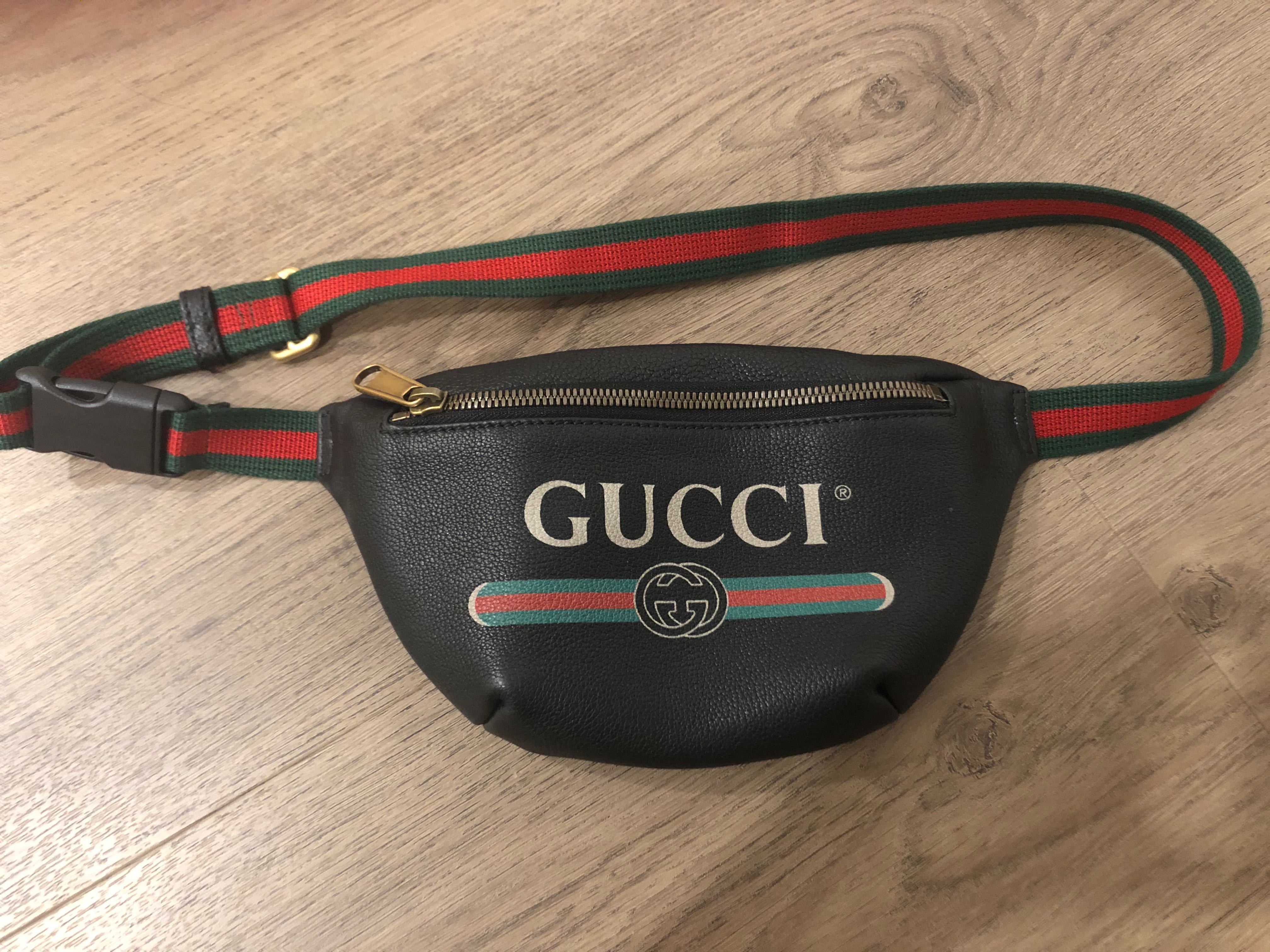Gucci Logo belt bag Small, Women's Fashion, Bags & Wallets, Cross-body ...