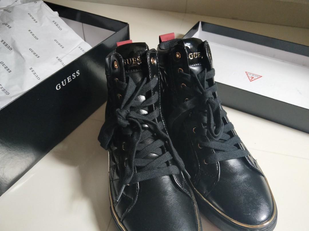 guess melo high top sneakers
