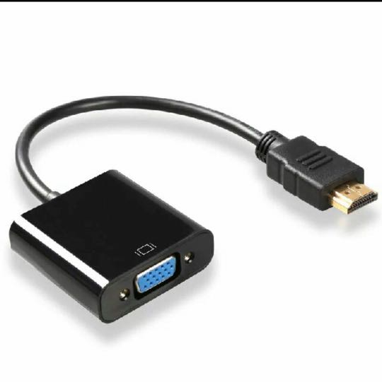 HDMI TO VGA Adaptor  (USB 供電更隱定音效輸出）