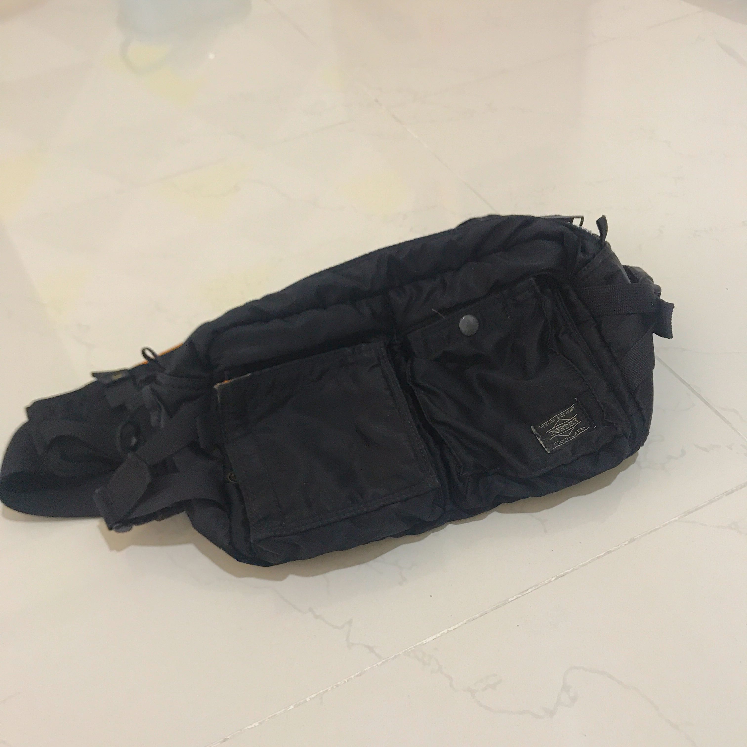 head porter tanker waist bag