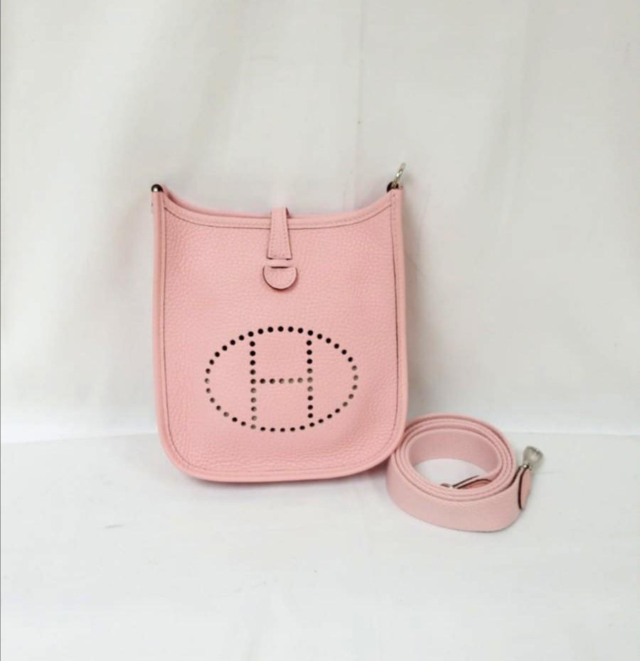 Hermes evelyne clearance mini pink