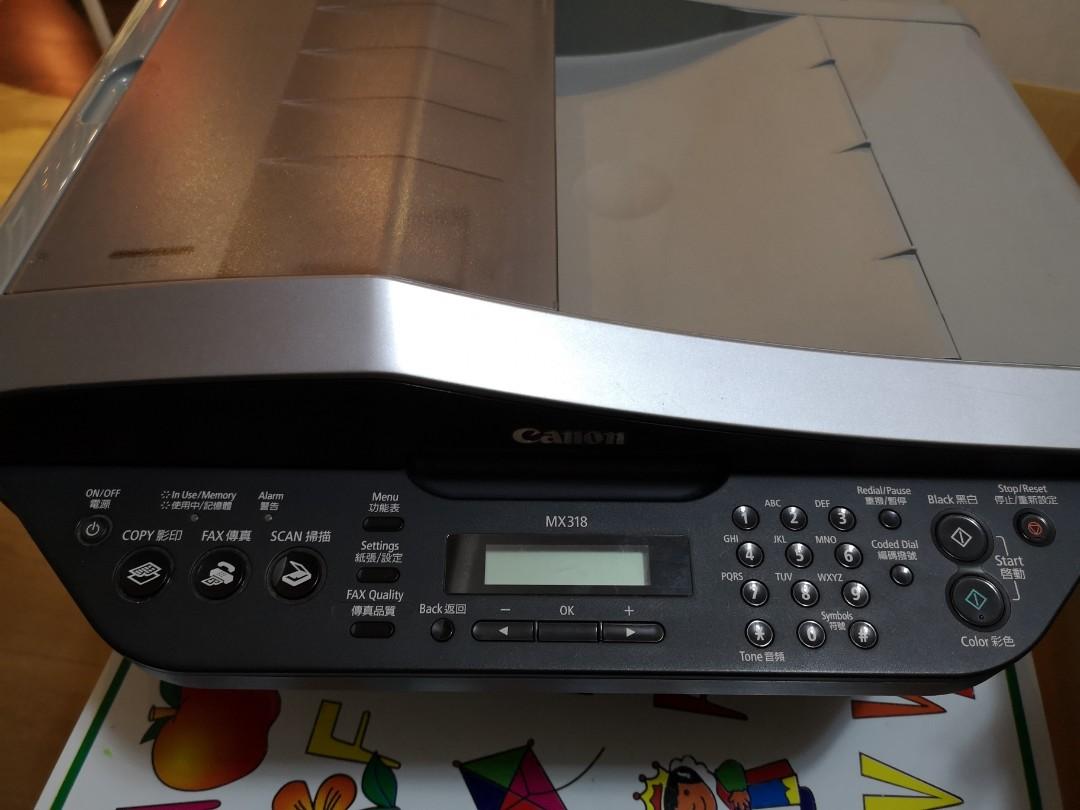 Canon Mx318 All In One With Paper Feeder é›»å­ç