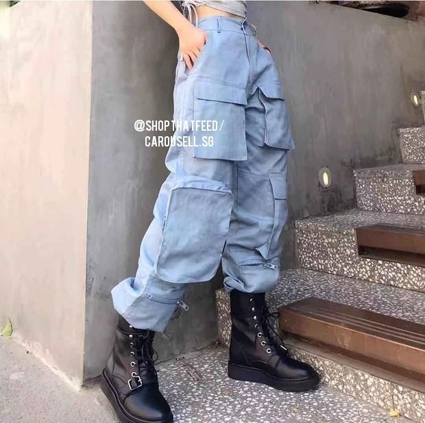 Vintage Nike Utility Parachute Track Pants, Women's Fashion, Bottoms, Other  Bottoms on Carousell