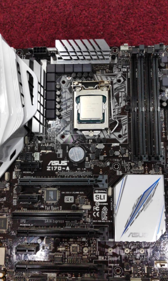 Intel I5 6600k Cpu Asus Z170 A Motherboard Electronics Computer Parts Accessories On Carousell