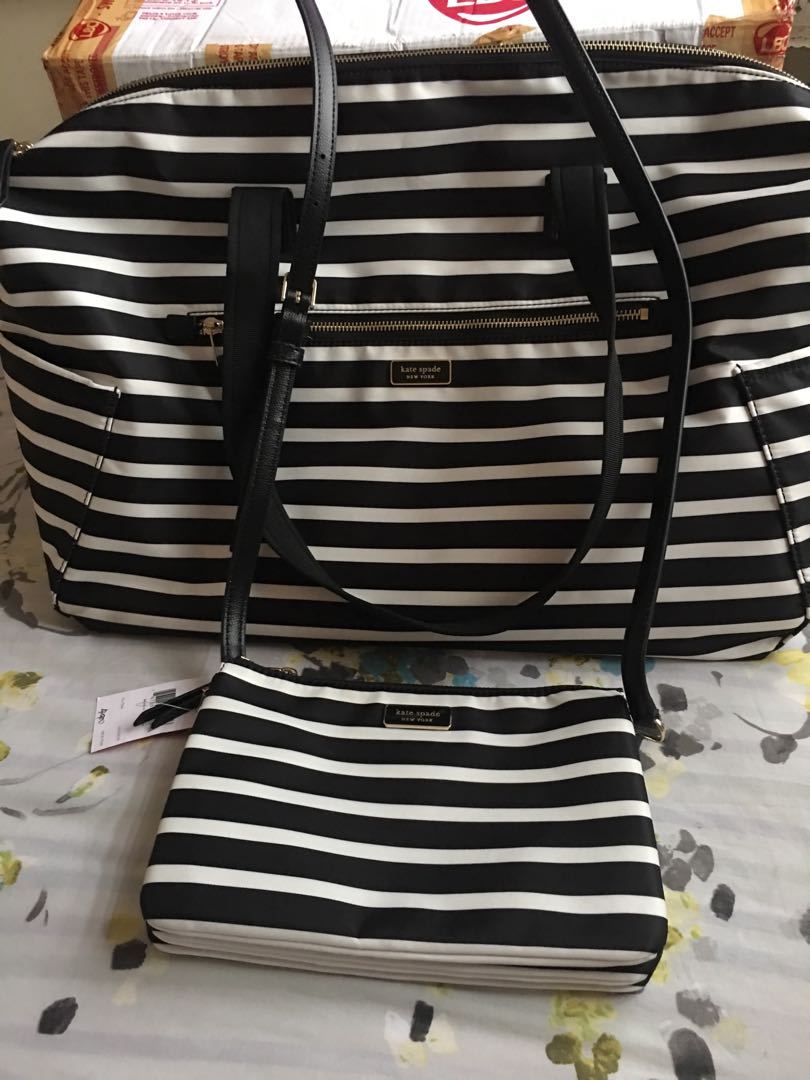 Kate Spade Sling Bag Stripes
