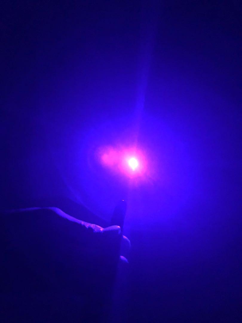 Laser Pointer (Category: Printers, Scanners & Copiers) located in Singapore. Submitted by mspinkpinky (Listing ID 272325813, Image 2). Description: Brand new, purple Color, AAA battery Self collect at amk ave 3/MRT. Mail additional $2.