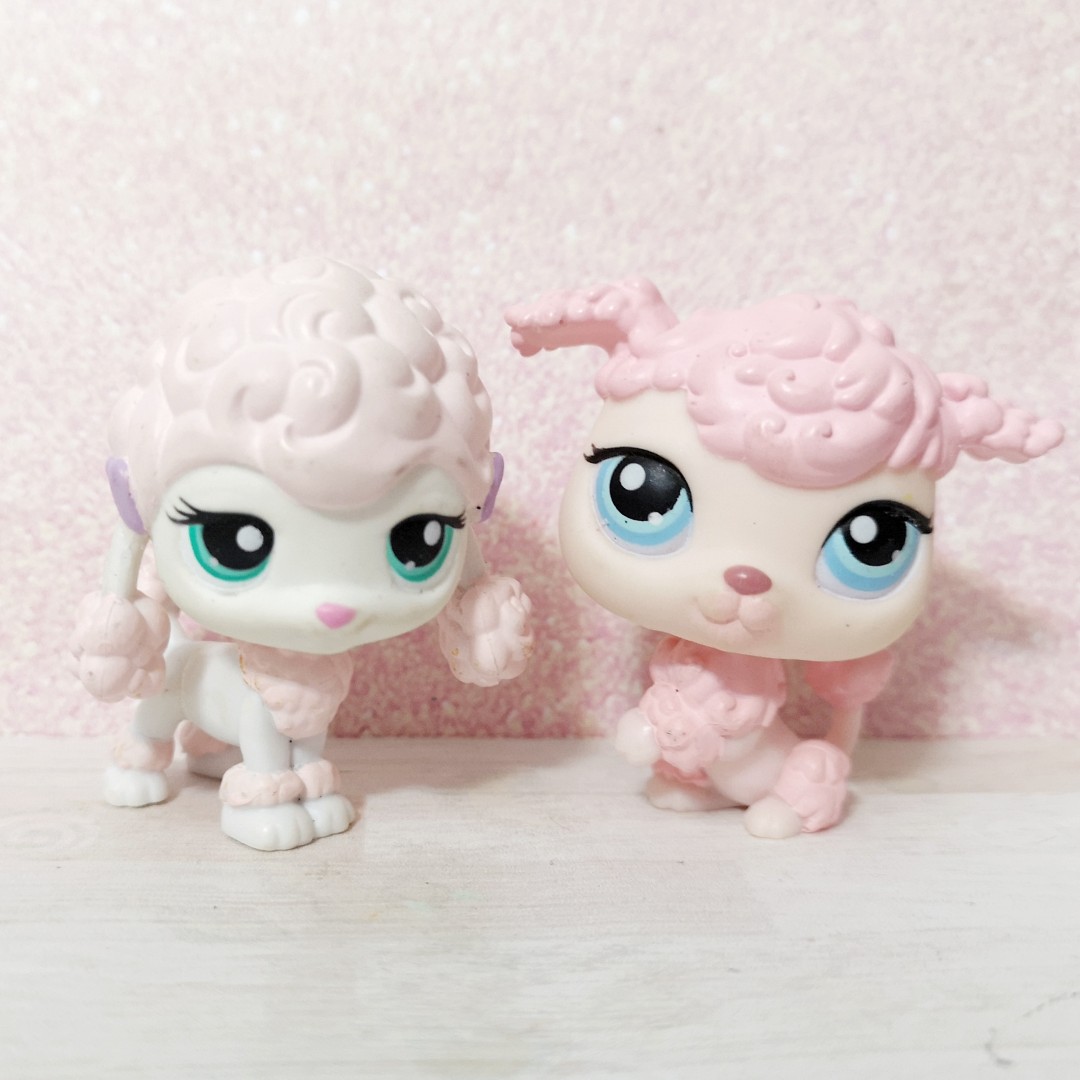 Littlest pet shop online pink poodle