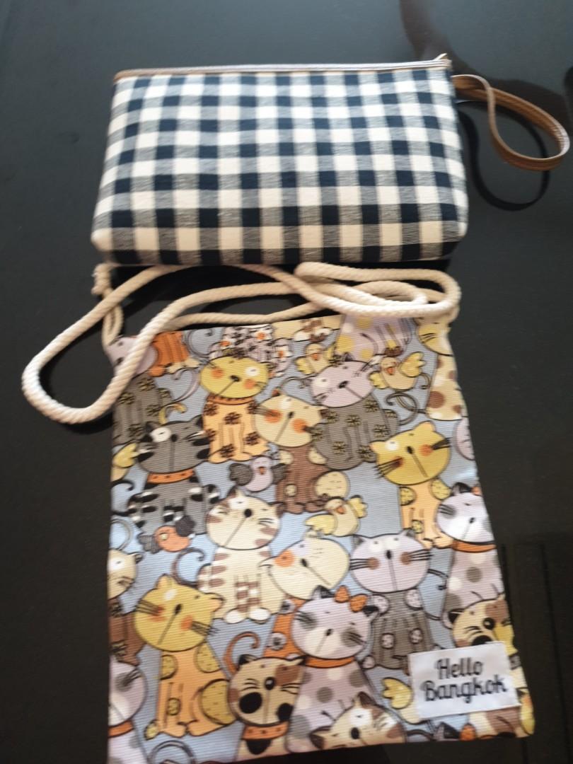 Made In Bangkok Sling Bag In Cloth Women S Fashion Bags