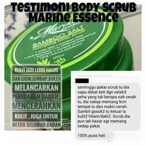 Marine Essence Bodyscrubme Everything Else On Carousell