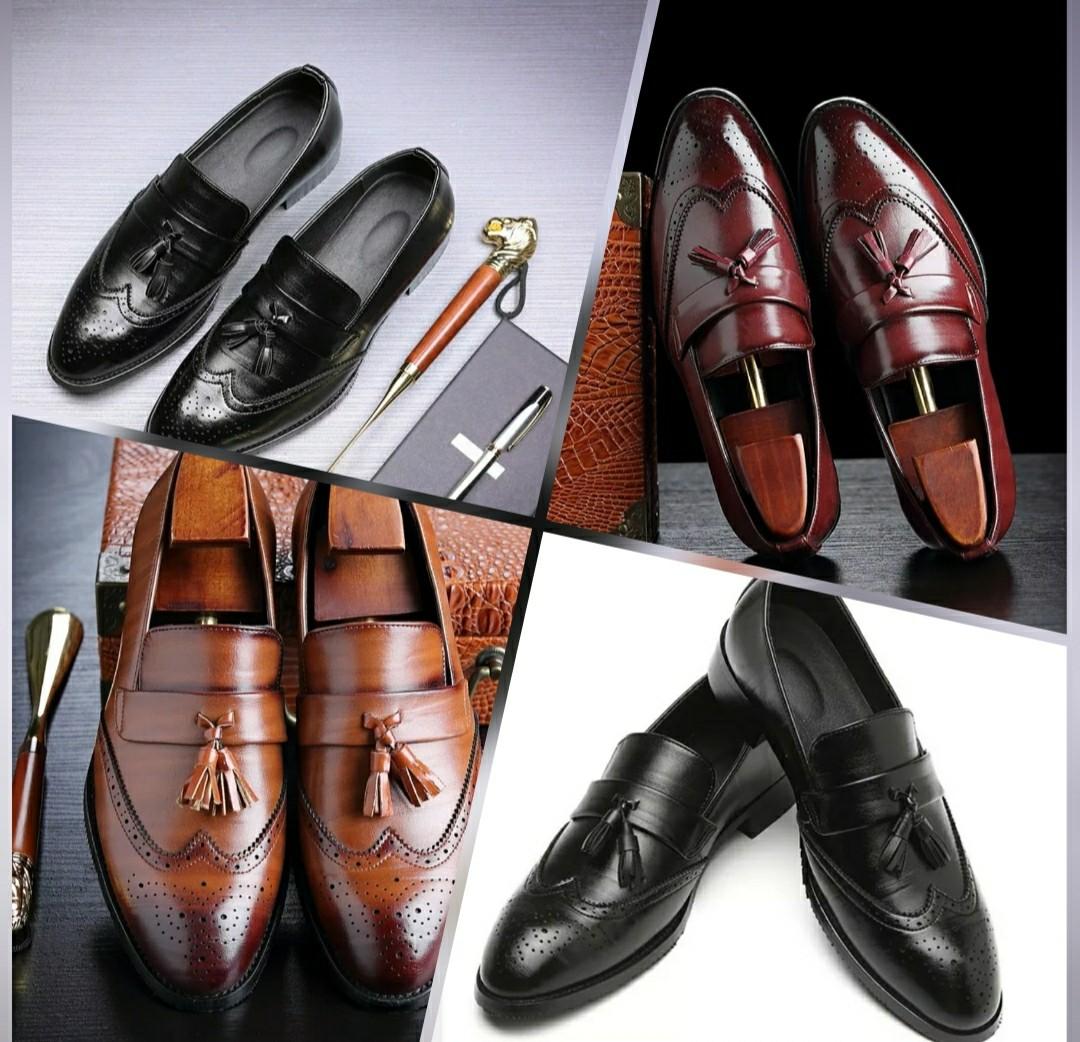 Wine red formal shoes on sale