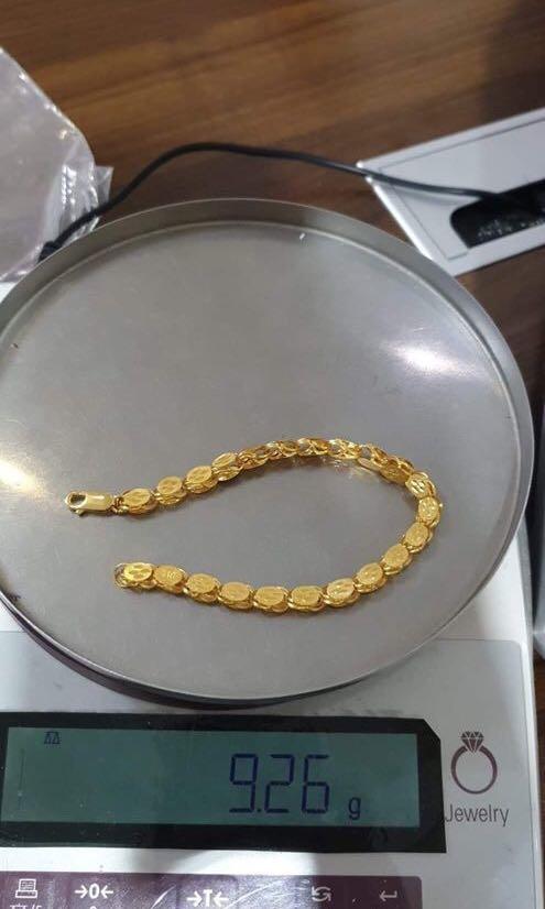 Men’s Gold Bracelet (Category: Jewelry) located in Mandaluyong City. Submitted by robeerph (Listing ID 272172391, Image 2). Description: Damascus design. To those who are asking for this we have enough stocks to accommodate your requests. .