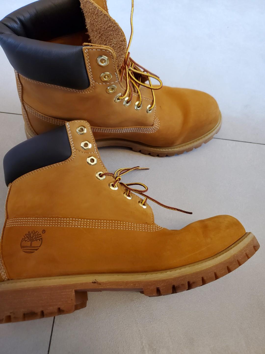 worn timberlands