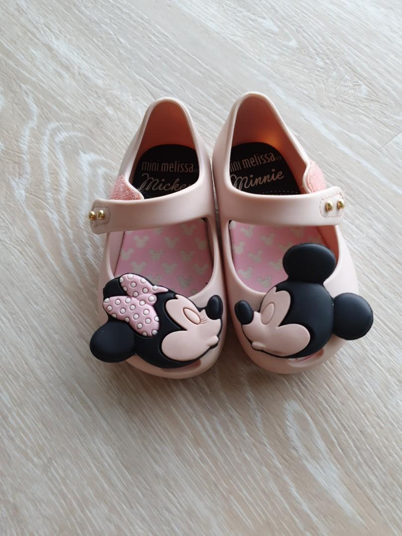 mickey and minnie mini melissa shoes