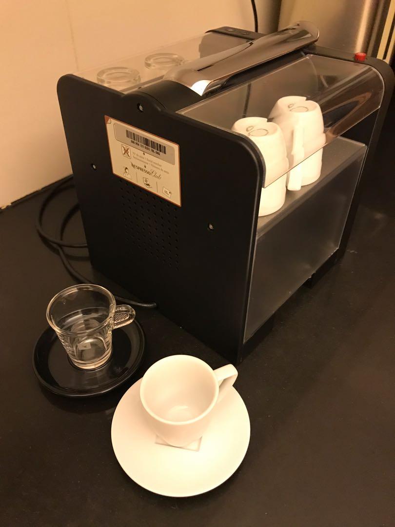 Nespresso Le Cube in Titan Grey (with 6 espresso cups), TV & Home