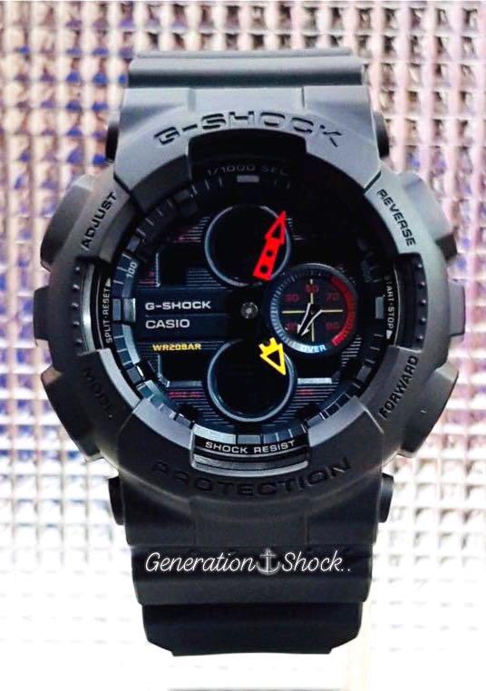 New Edition Gshock Unisex Diver Sports Watch 100 Original Authentic Casio G Shock Ga 140bmc 1a Ga 140 Bmc 1a Ga 100 1a New Series Deep Black Luxury Watches On Carousell