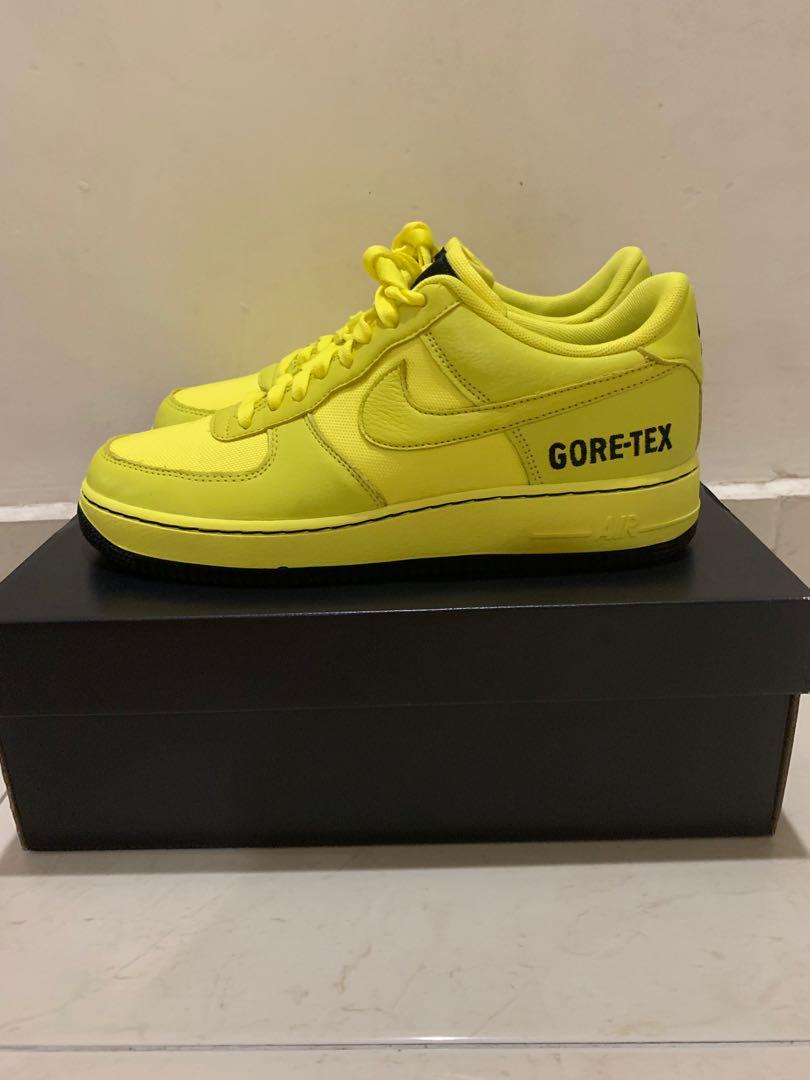 air force one shoes yellow