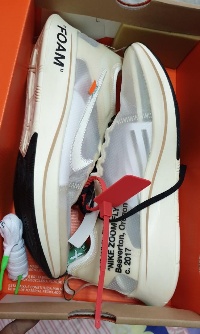 nike zoom fly mercurial off white stockx