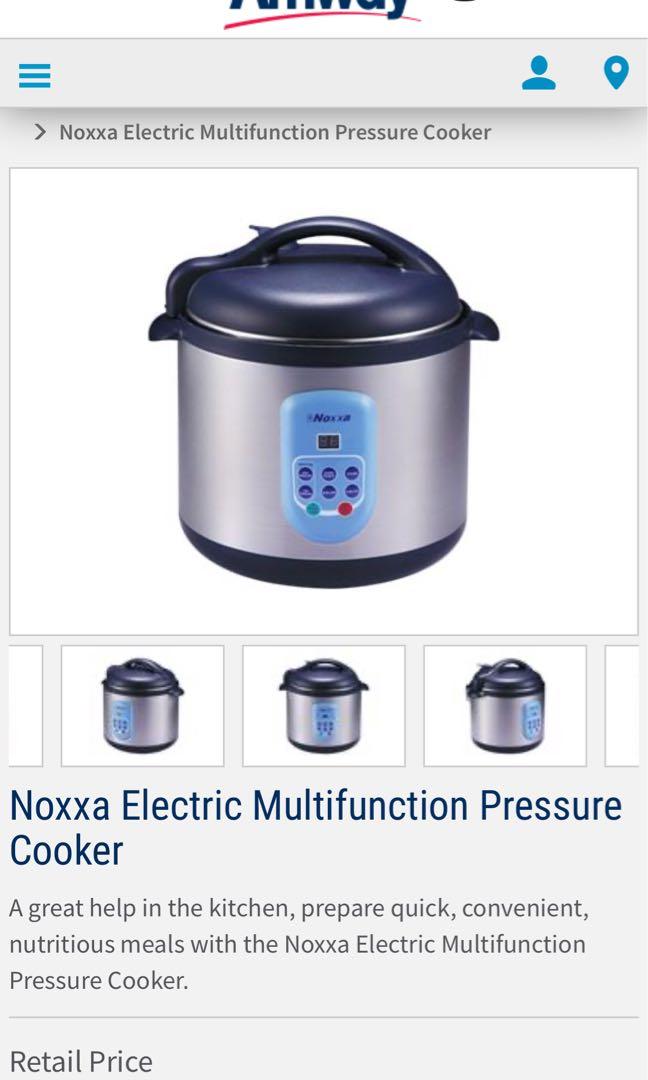 Noxxa Electric Multifunction Pressure Cooker Home Appliances Kitchenware On Carousell