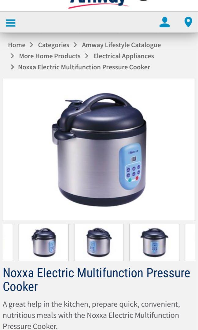 Noxxa pressure cooker specification new arrivals