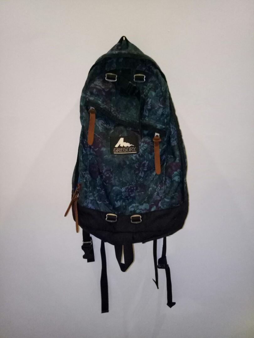 gregory floral backpack