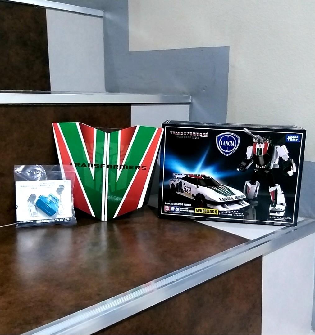 Original MISB Transformers TAKARA TOMY MP-20 Wheeljack SET (Category: Vehicle & Diecast Models) located in Quezon City. Submitted by xsctoycollectors (Listing ID 272175273, Image 1). Description: Original MP-20 Set.