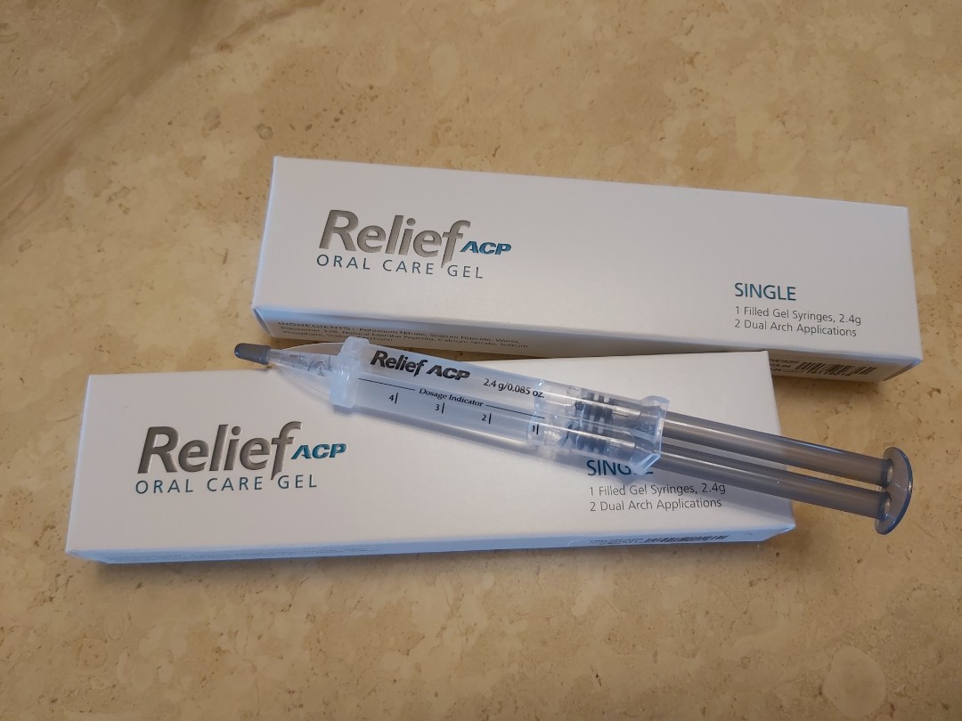 Philip's Relief ACP Oral Care Gel Single x 2 Packs (each has 1 Filled