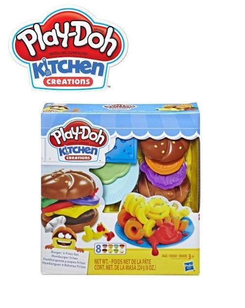 play doh hamburger set