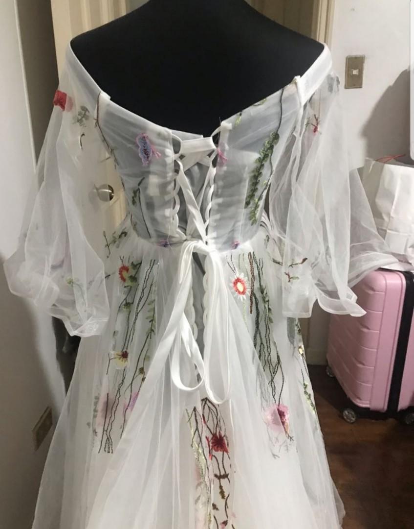 prenup gown for rent