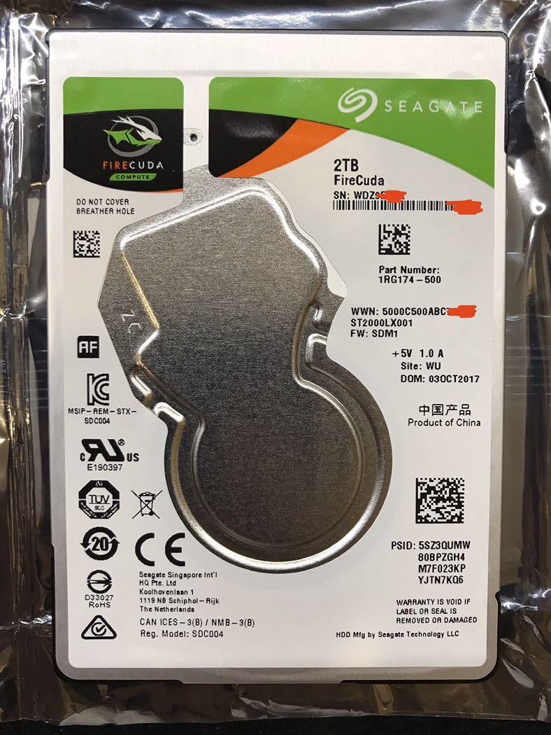 Firecuda 2tb 2.5 sshd top