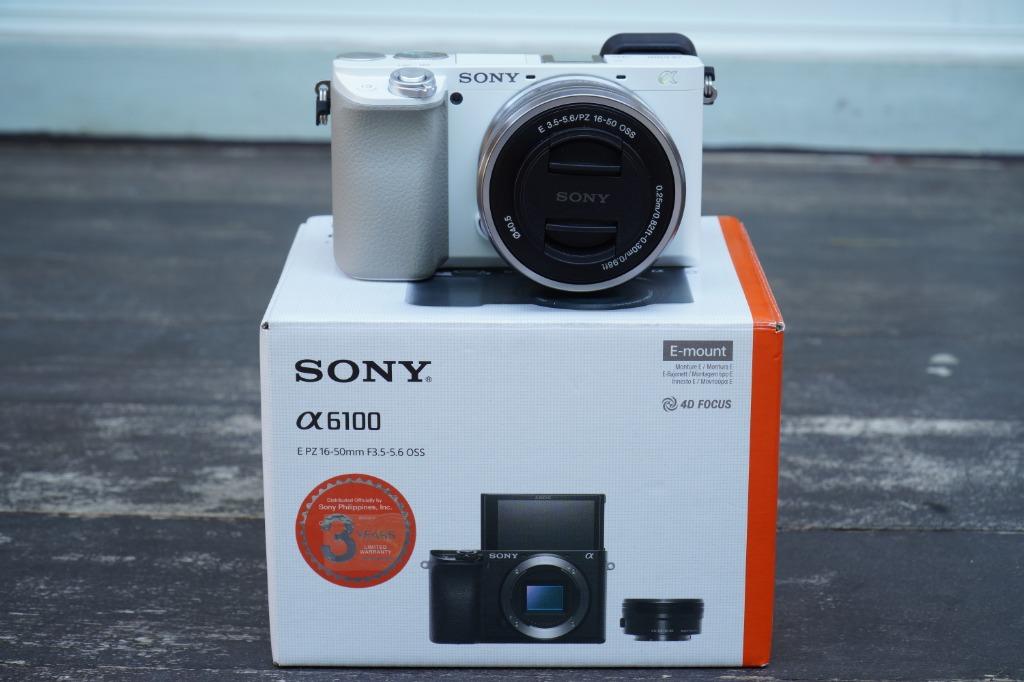 Sony a6100 open box