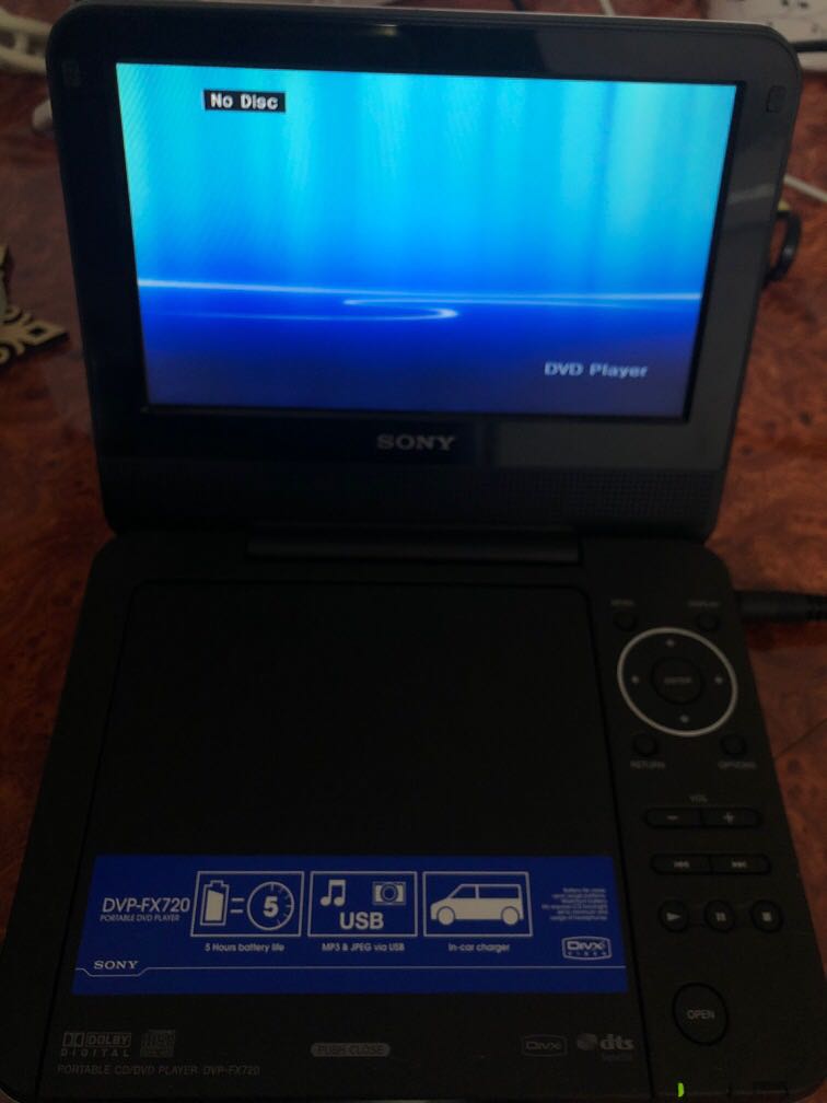 Sony Portable CD/DVD Player, TV & Home Appliances, TV & Entertainment, Entertainment Systems