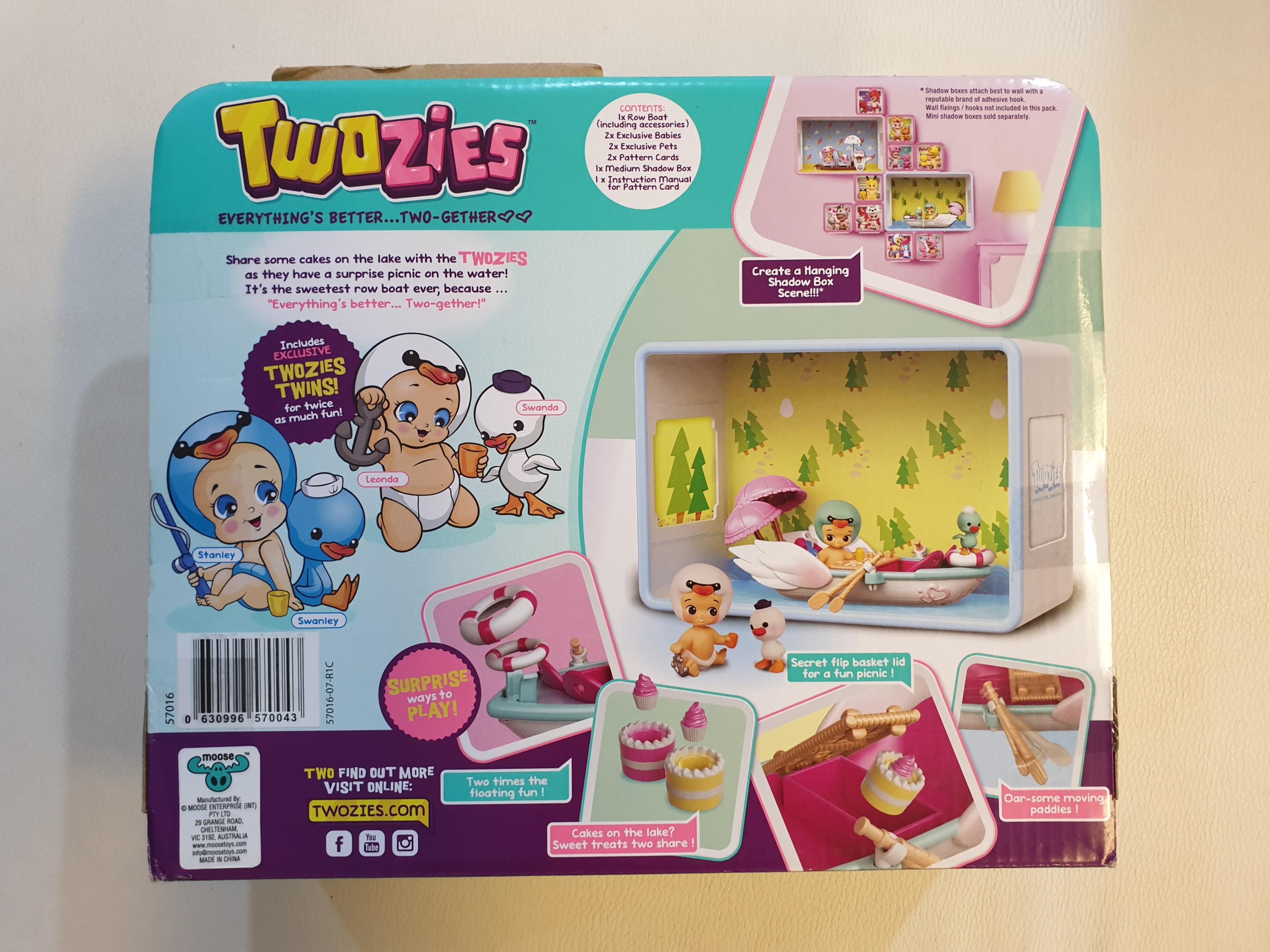 Twozies two sweet row boat 2025