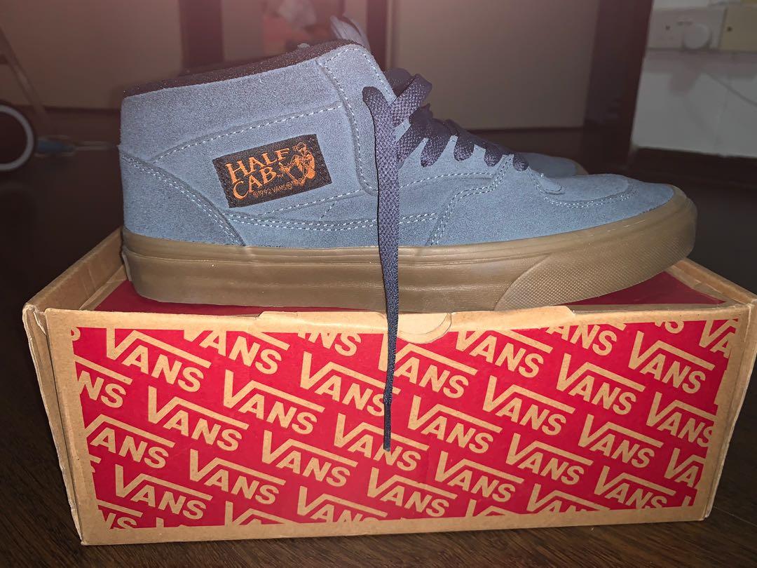 vans half cab gum sole